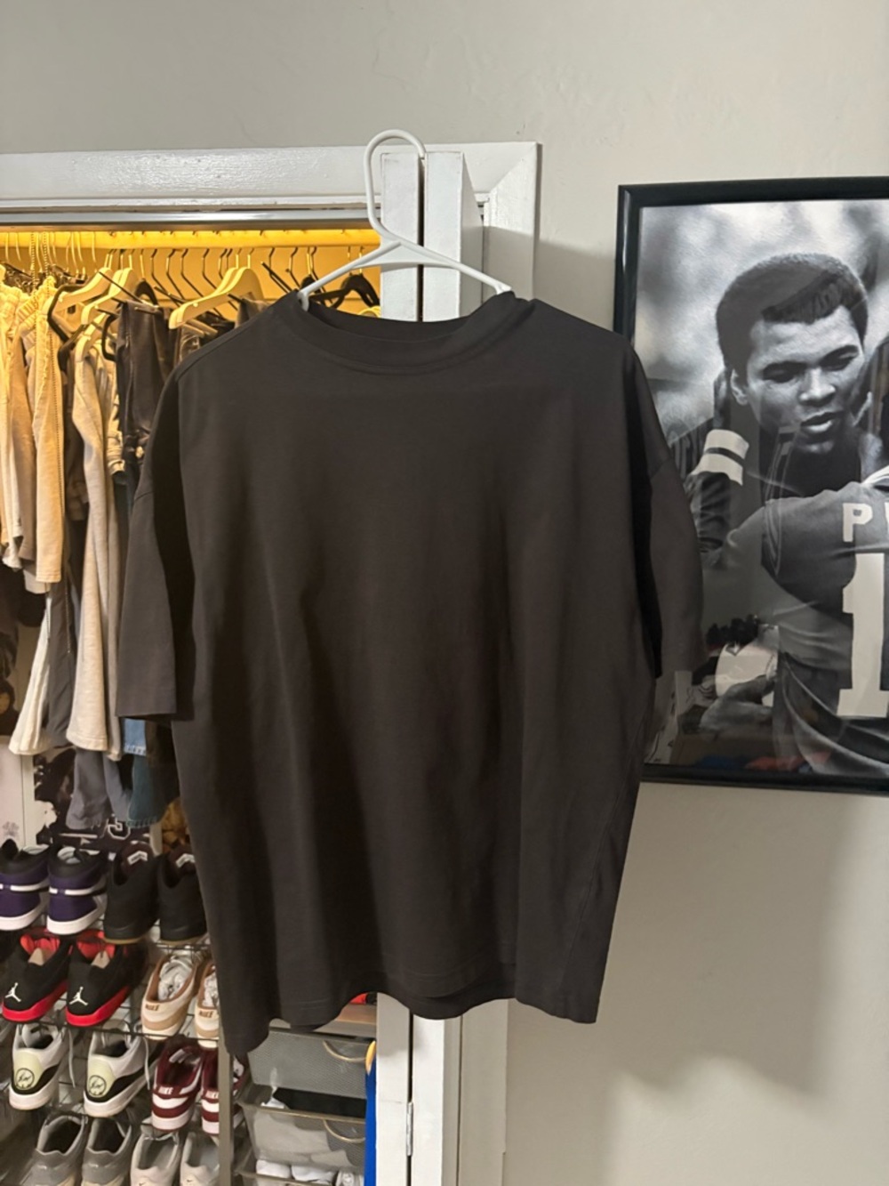 H&M Men's Black Short Sleeve Crew Neck Tee